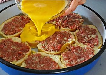 Caserolă cu pâine, carne tocată, ceapă și cașcaval – Rețetă rapidă și gustoasă – Se prepară din 400g carne tocată, 4 ouă, 1 ceapă, cașcaval și […]