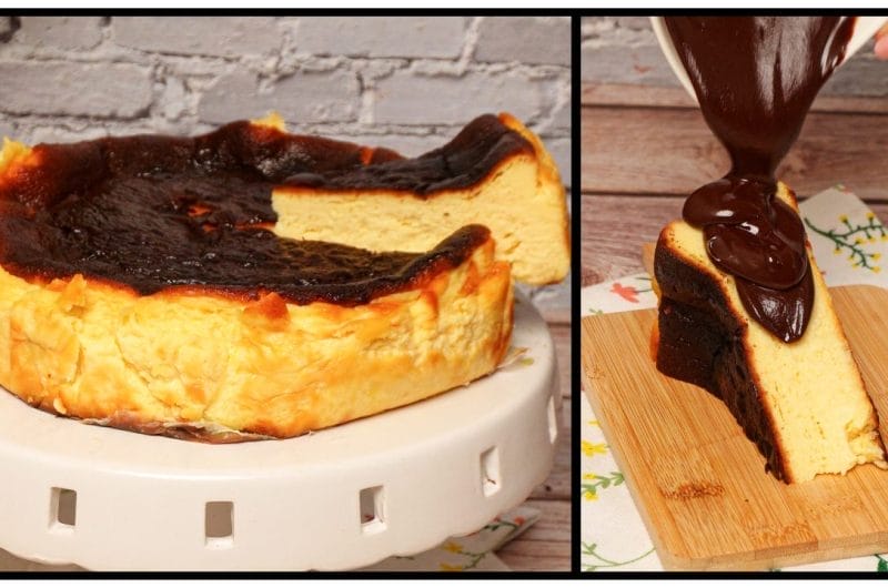 Cheesecake San Sebastian (Basque Cheesecake)