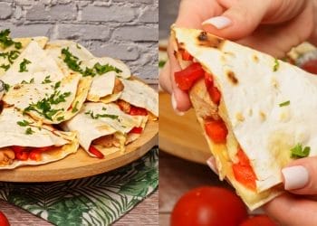 Lipii rapide cu pui și legume
