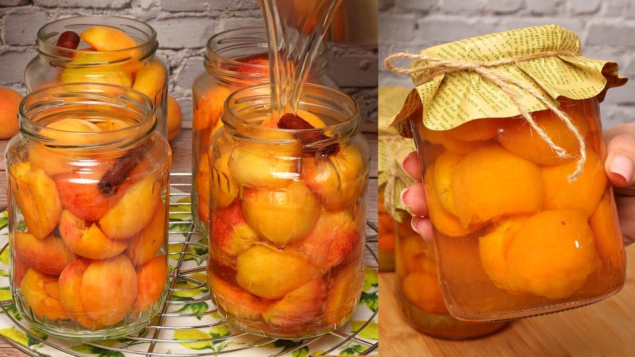 🍑 Compot de caise 🍑