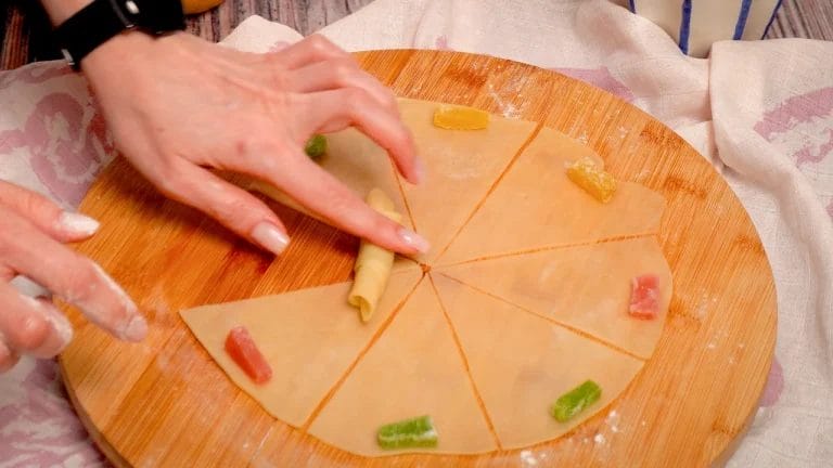 Retete Raluca - Cornulete cu bors e